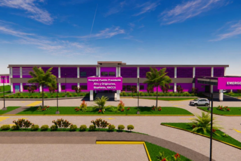 Gobierno Sandinista invertirá U$105.5 millones en un nuevo hospital en el Caribe Sur