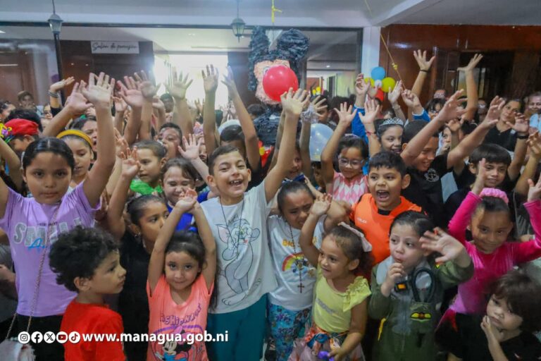 Alcaldía de Managua celebra el Día de la Niñez restituyendo derechos a través del arte y la cultura