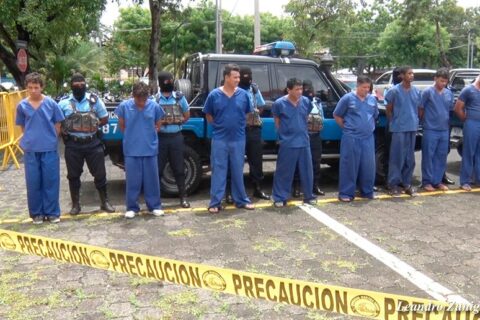 Operativos policiales sacan de circulación a 44 personas por diversos delitos en Nicaragua