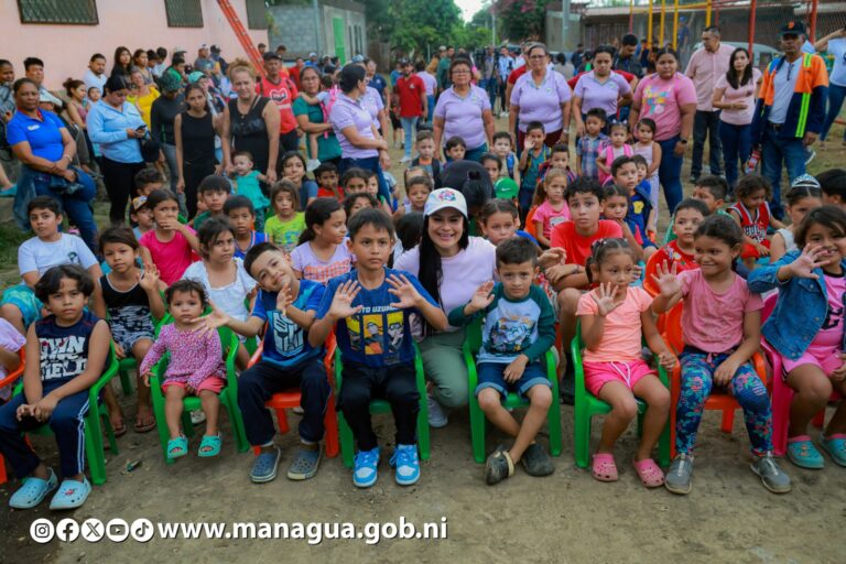 Más de 3 mil protagonistas se benefician con renovado parque en Barrio Nueva Nicaragua