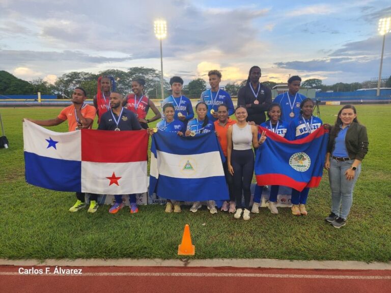Nicaragua brilla con dos oro en arranque del Centroamericano de Atletismo Mayor