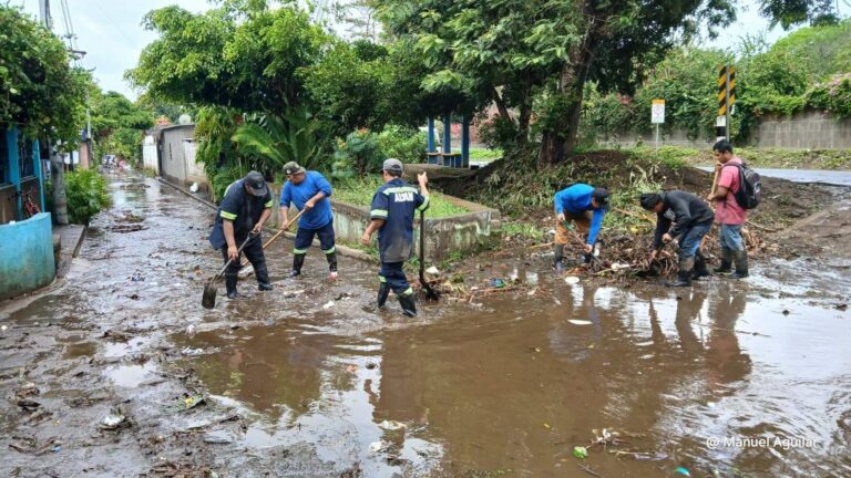 Lluvias no han dejado graves afectaciones, instituciones se mantienen alertas ante cualquier emergencia
