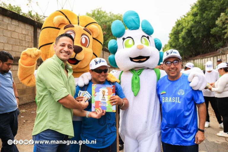 Campaña “Jugá Limpio, hacé de tu barrio tu cancha” llega al Distrito VI de Managua