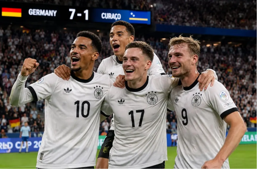 Alemania aplasta a una novata Curazao en su estreno mundialista