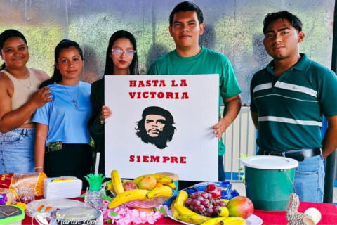 Comunidad educativa de Somoto conmemora el 98 aniversario de natalicio del Che Guevara con jornada cultural