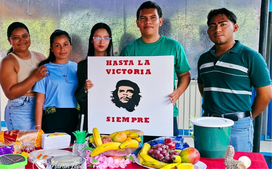 Comunidad educativa de Somoto conmemora el 98 aniversario de natalicio del Che Guevara con jornada cultural