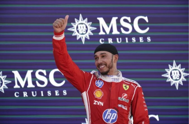 Lewis Hamilton consigue su primera victoria con Ferrari