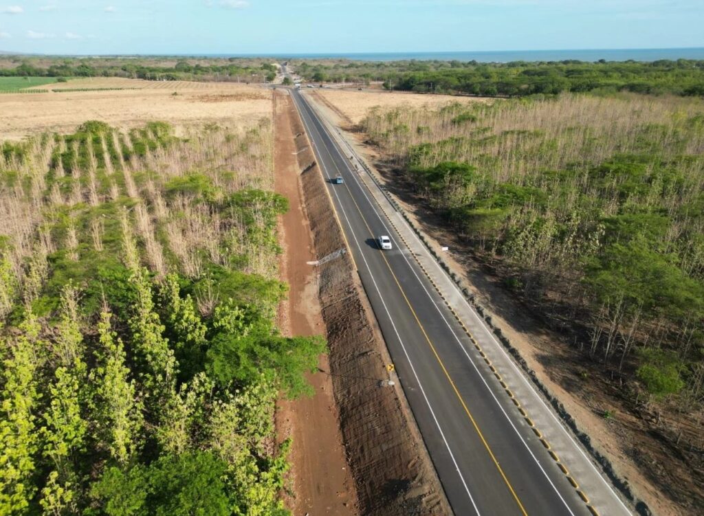 Entregarán quinto tramo de la Carretera Costanera entre Tupilapa y Masachapa