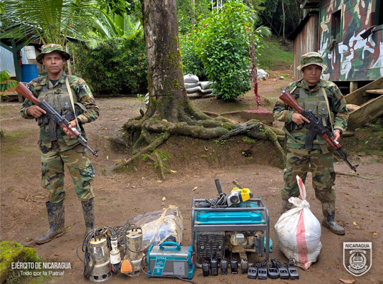 Ejército asesta golpe a la delincuencia y los delitos ambientales en Río San Juan