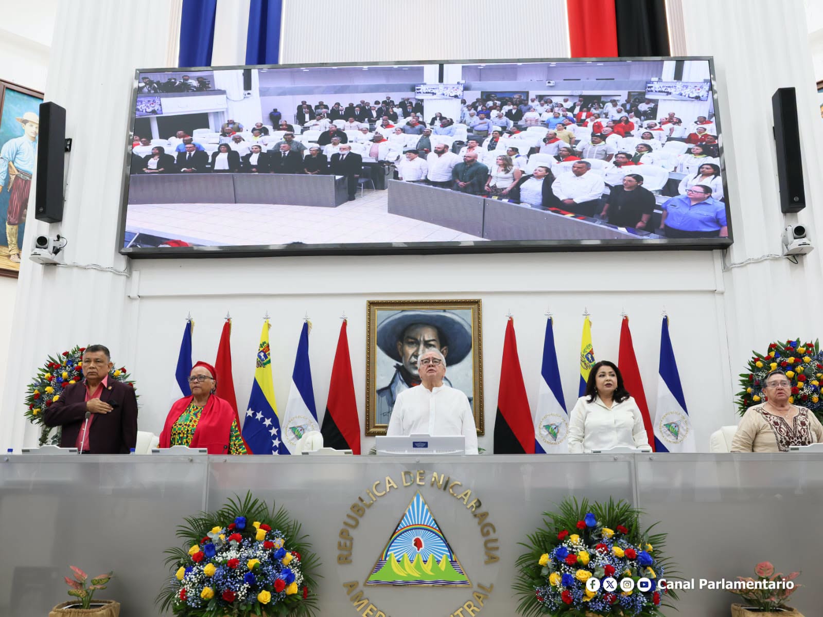 “Los pueblos triunfaremos porque es la historia de la humanidad”, afirma Gustavo Porras en sesión especial por Venezuela