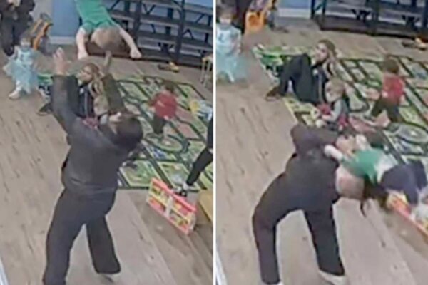 Cuidadora lanza a un bebé por los aires, lo deja caer al suelo y lo aplasta con su cuerpo