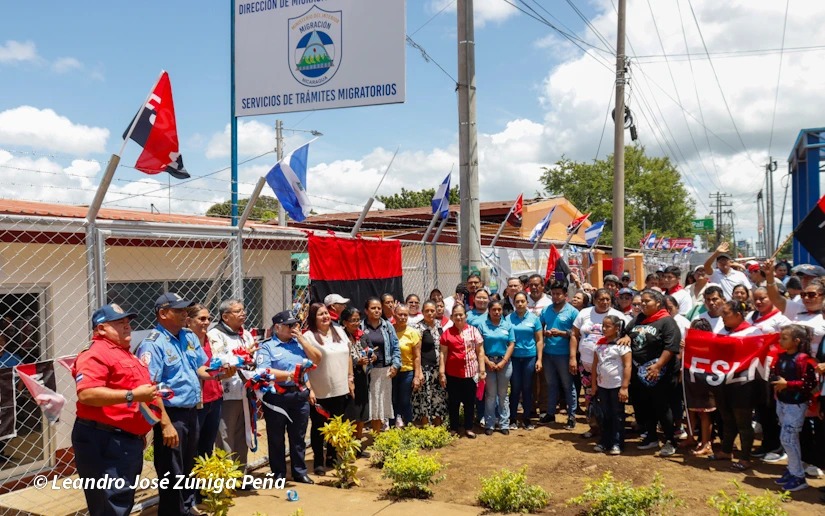 Inauguran en Masaya nuevo complejo con estación de bomberos y oficinas de migración