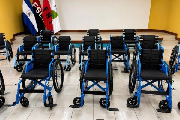 Entregarán sillas de ruedas a personas con discapacidad de Managua