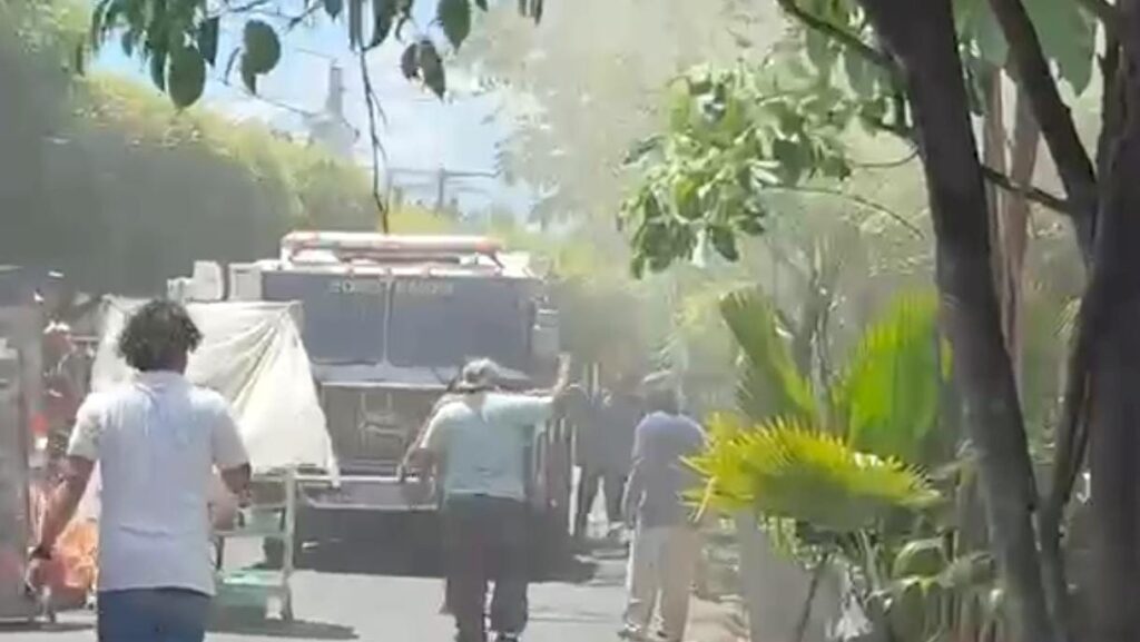 Controlan incendio en vivienda de residencial Las Mercedes