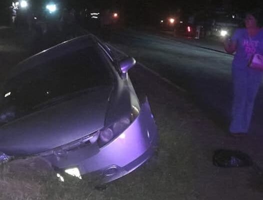 Choque mortal en la vía Tipitapa-Malacatoya deja dos fallecidos, entre ellos, una embarazada
