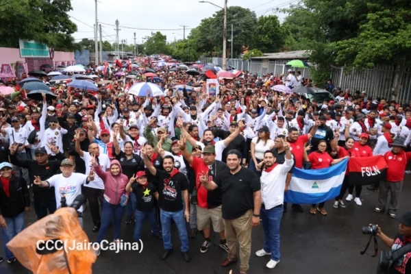 Militancia Sandinista rinde homenaje a Julio Buitrago, héroe de la resistencia urbana