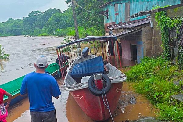 Lluvias provocan inundaciones y daños en ocho municipios del Caribe Norte, sin pérdidas de vidas humanas