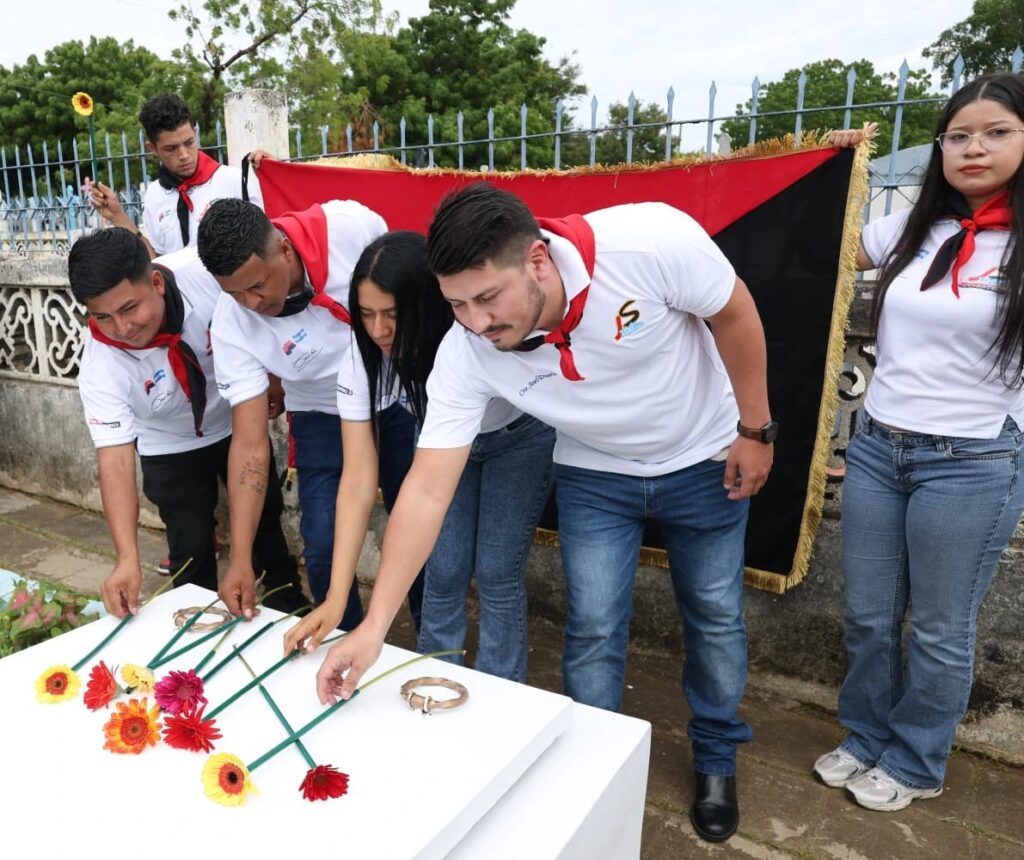 A 57 años de su partida Julio Buitrago recibe homenaje de Juventud Sandinista