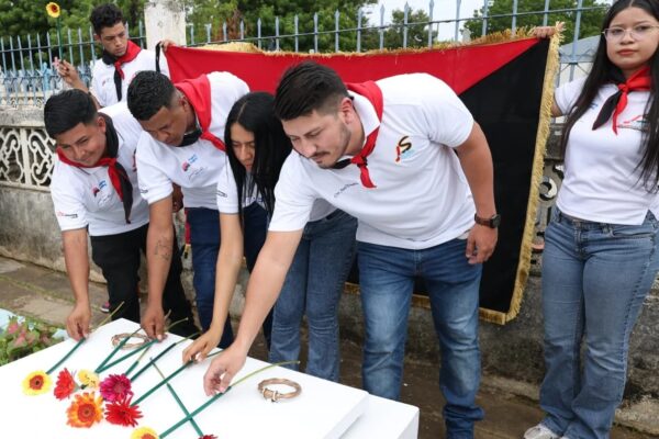 A 57 años de su partida Julio Buitrago recibe homenaje de Juventud Sandinista