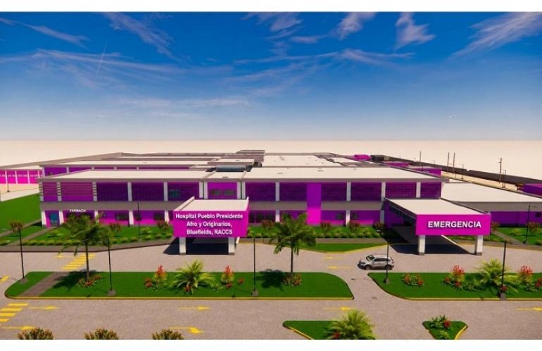 Inicia construcción de los modernos hospitales de Managua y Bluefields