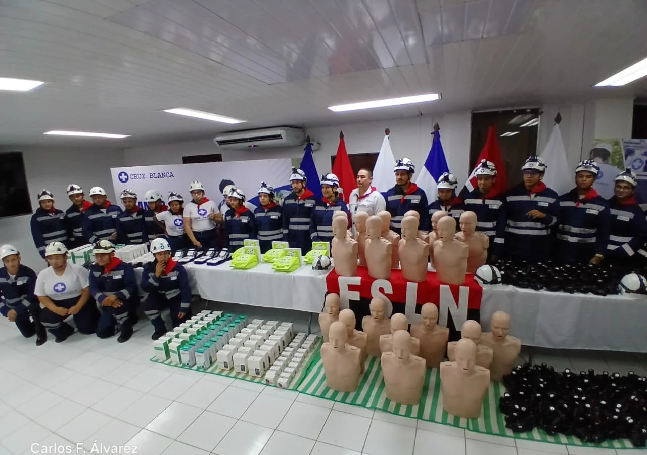 Cruz Blanca fortalece la atención prehospitalaria en Nicaragua con la entrega de nuevos equipos