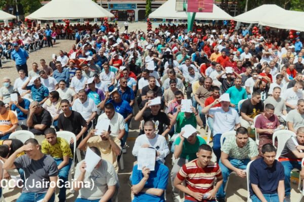 Gobierno Sandinista celebra el Día de la Alegría otorgando convivencia familiar a 2 mil privados de libertad