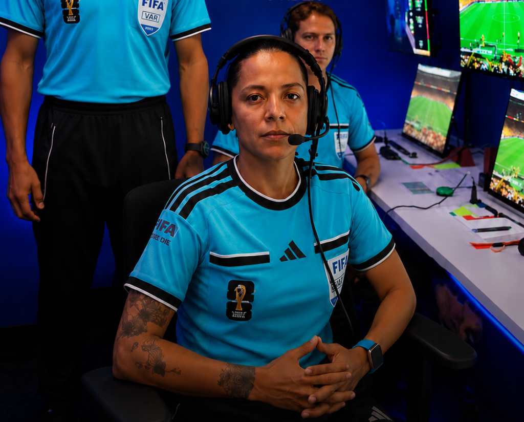 árbitra nicaragüense, de Liga Primera a la final de la Copa del Mundo