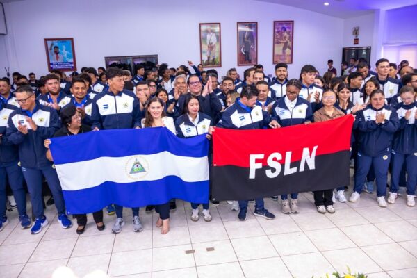 Nicaragua abandera delegación rumbo a Juegos Centroamericanos