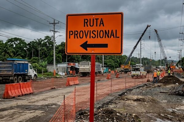 Habilitan rutas alternas por trabajos entre la Universidad Casimiro Sotelo y Metrocentro