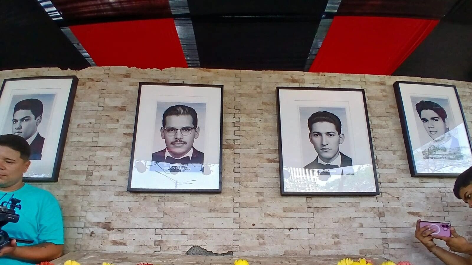 Juventud nicaragüense rinde homenaje a los héroes y mártires del 23 de julio de 1959