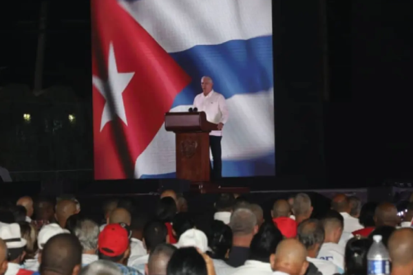 Presidente Díaz-Canel denuncia genocidio contra Cuba