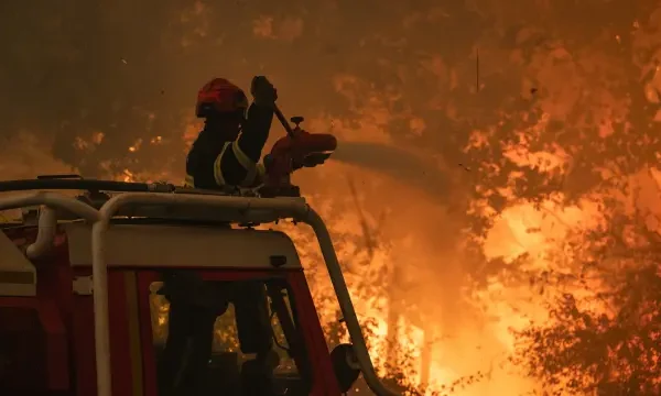 Casi 300 mil evacuados por incendios forestales en Francia