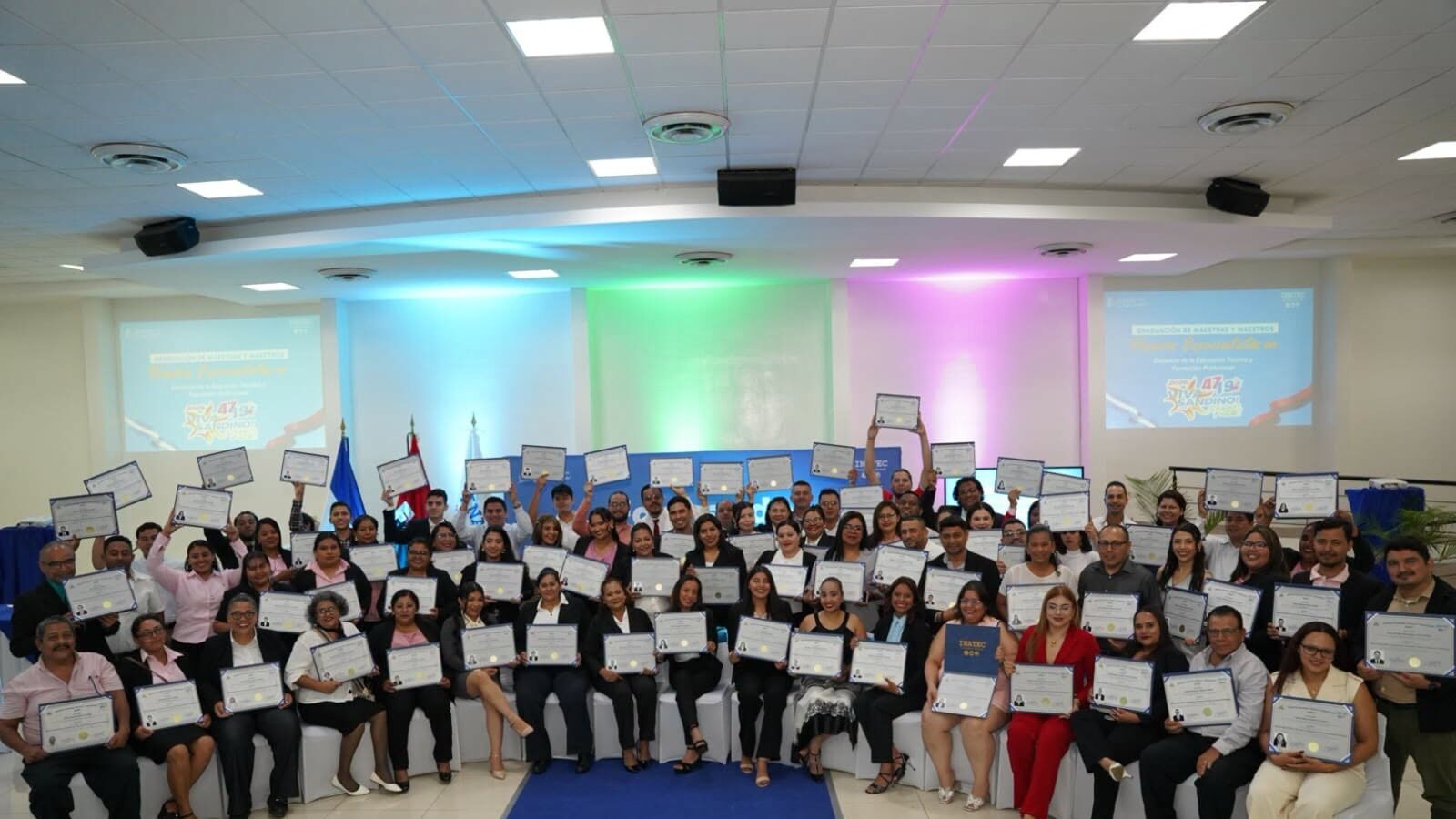 Inatec certifica a más de 400 maestro en docencia y tecnología educativa