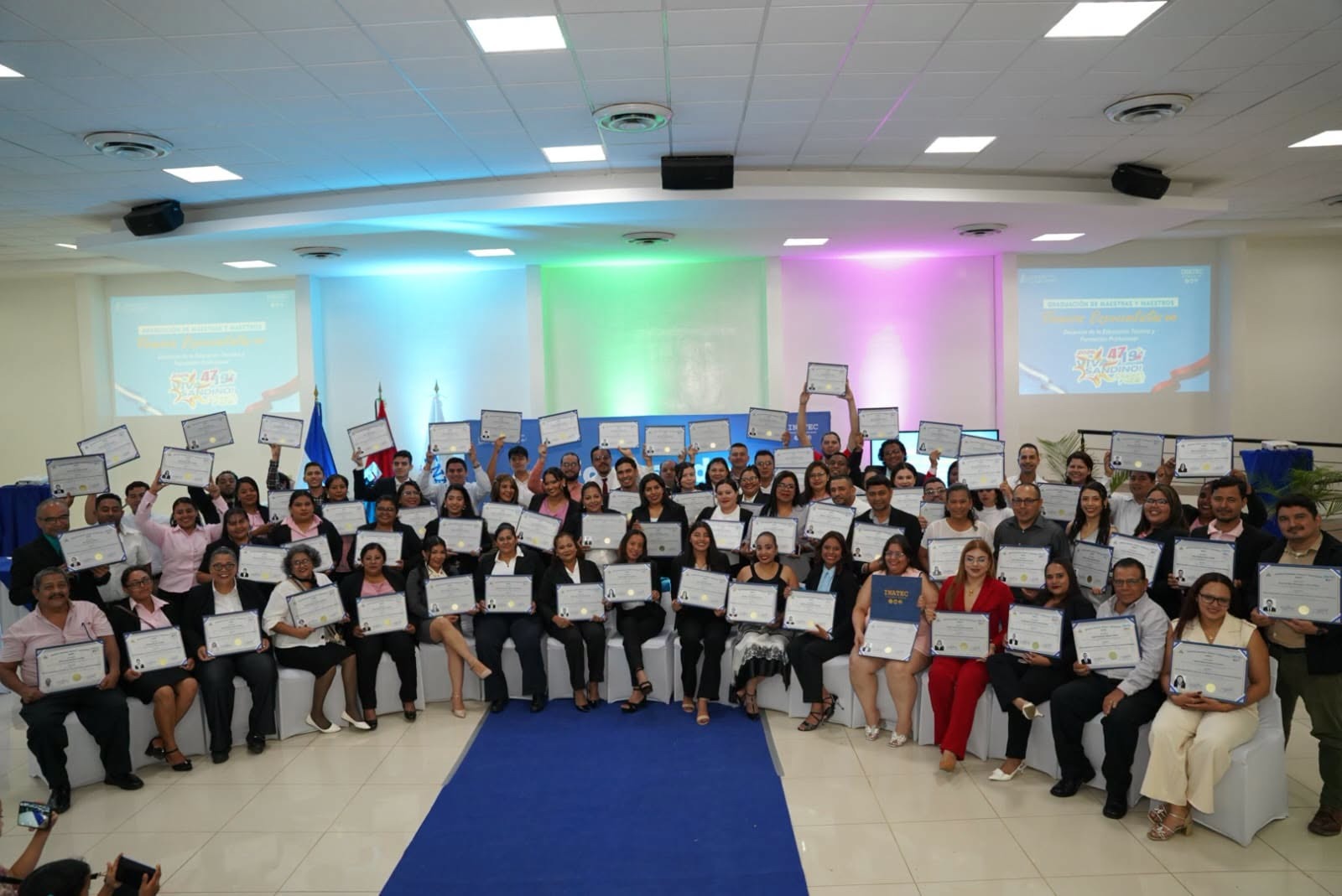 Inatec certifica a más de 400 maestro en docencia y tecnología educativa