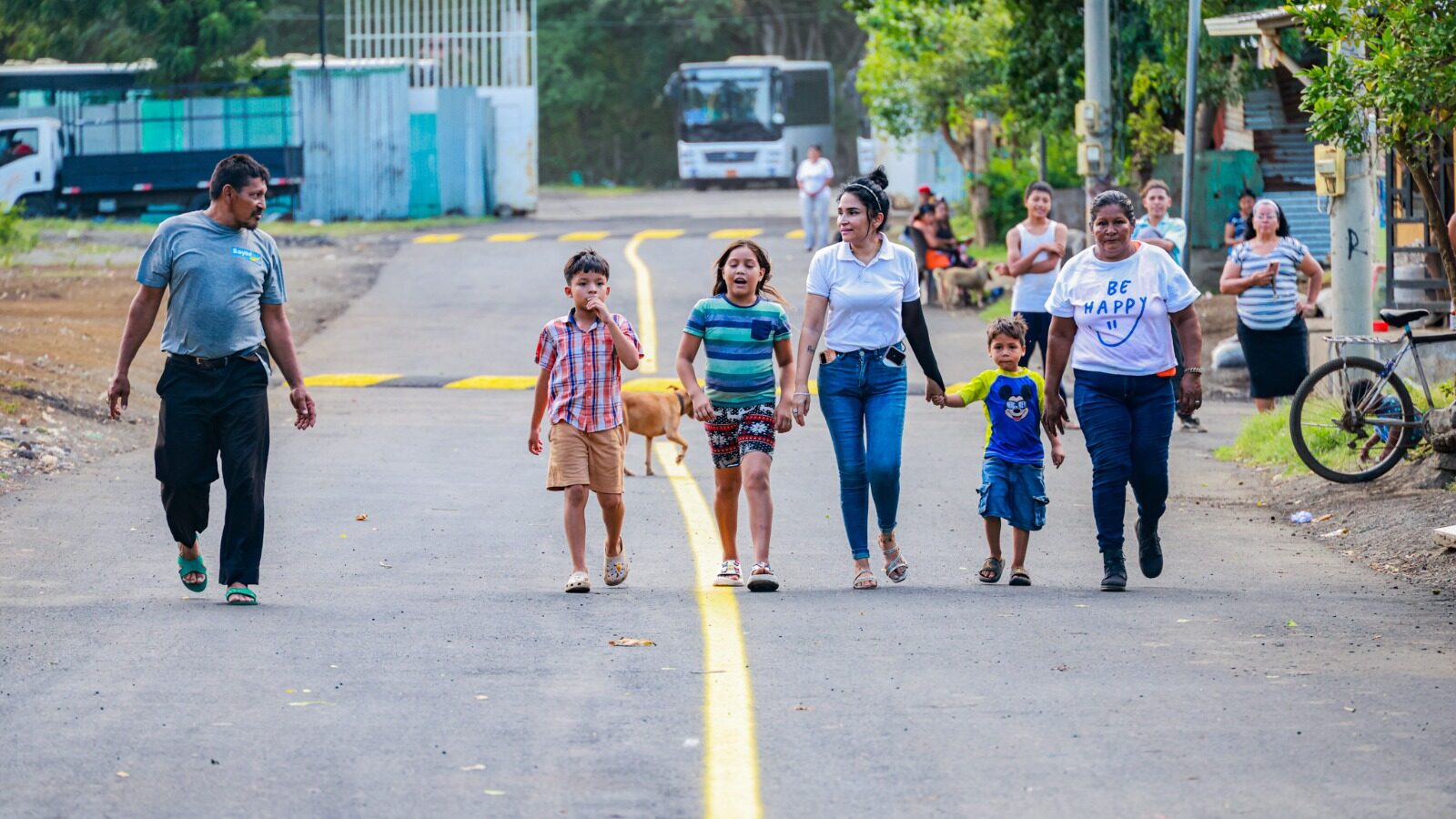 Nuevas vías en Ciudad Belén elevan al 44.85 % la ejecución del Programa Calles para el Pueblo