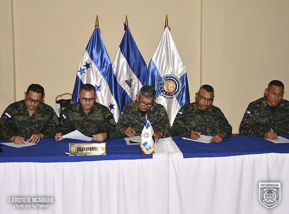 Ejércitos de Nicaragua y Honduras acuerdan intensificar acciones fronterizas contra el crimen organizado