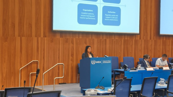 Especialista del Minsa participa en foro internacional sobre protección de materiales radiactivos