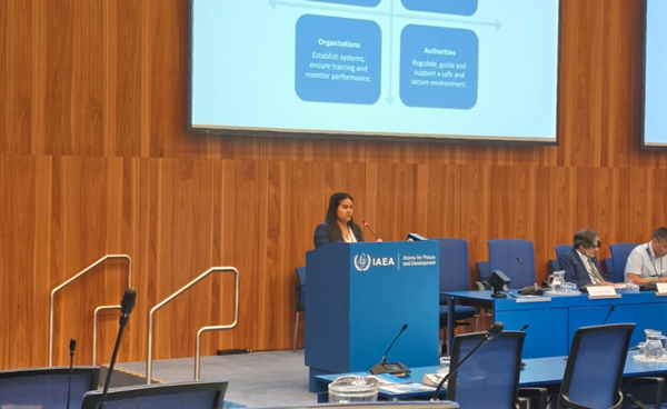Especialista del Minsa participa en foro internacional sobre protección de materiales radiactivos