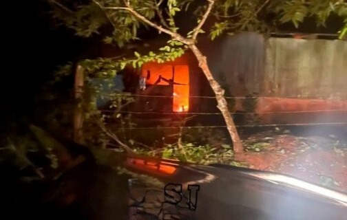Incendio en San Carlos deja en la calle a una familia