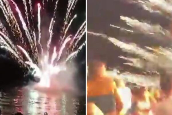 Fuegos artificiales impactan contra el público y dejan decenas de heridos en España