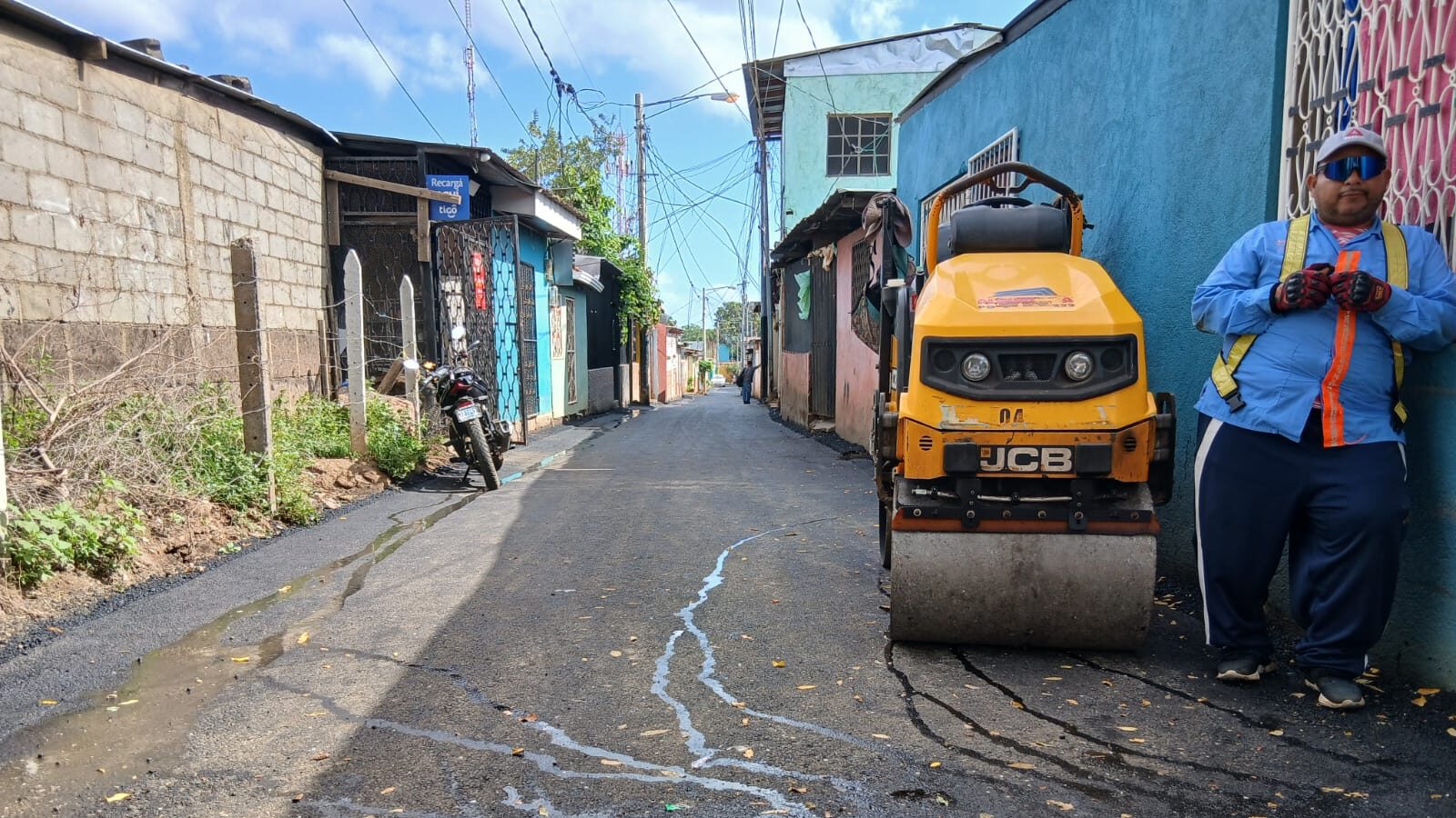 Nuevas Calles en el Barrio 8 de Marzo conectarán a los Distritos V y VII con Mercado Iván Montenegro