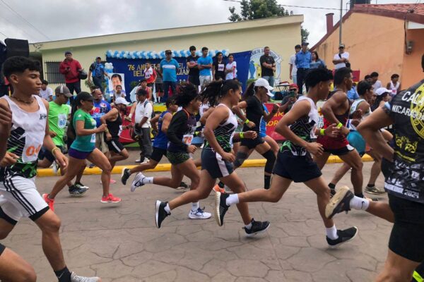 Niquinohomo honra el natalicio del Comandante William Ramírez con una carrera de atletismo