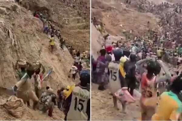 Mina de oro colapsa y se cobra la vida de más de 100 personas
