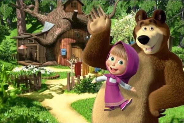 Zelenski sanciona la serie rusa Masha y el Oso por amenaza a la seguridad