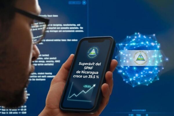 Superávit del Sector Público No Financiero de Nicaragua crece un 39.5 % al cierre del primer semestre