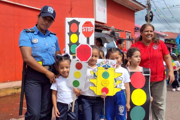 Nicaragua lidera la región con la tasa más baja de accidentes de tránsito en niños y adolescentes