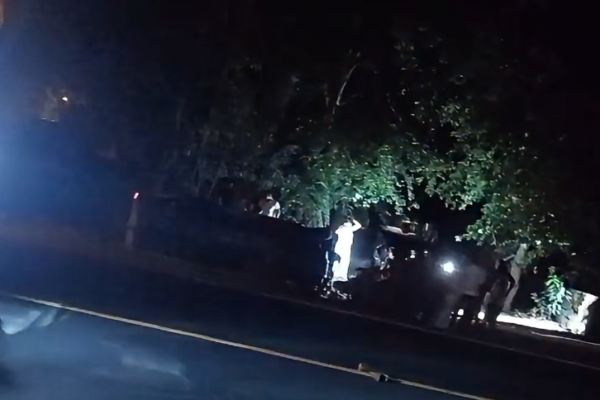 Conductor de camioneta se da a la fuga tras provocar mortal accidente en La Paz Centro
