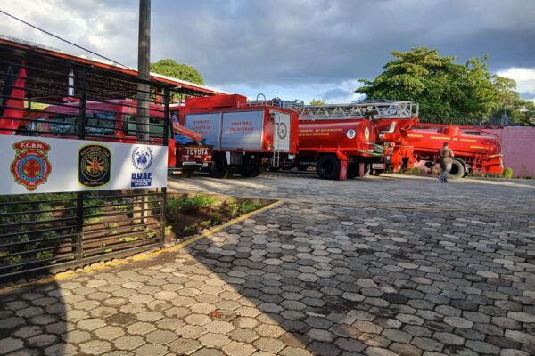 Refuerzan la atención de emergencias en Managua con inauguración de estación bomberil