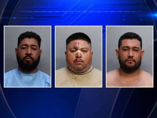 Capturan a tres nicaragüenses en Miami por acuchillar a otro hombre