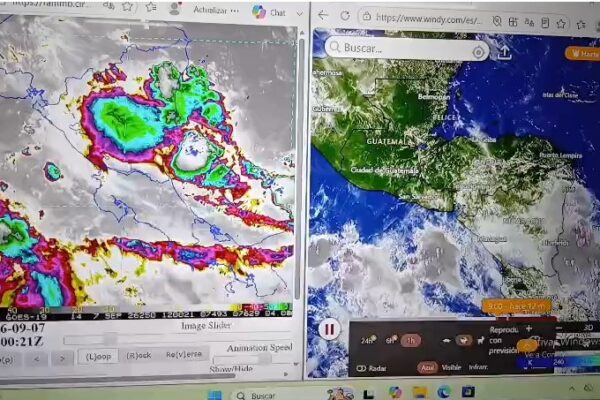 Tres ondas tropicales generarán lluvias y descenso de temperaturas en Nicaragua esta semana